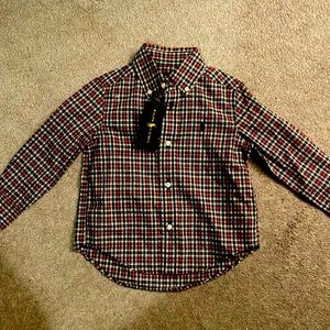 Ralph Lauren multi coloured plaid shirt